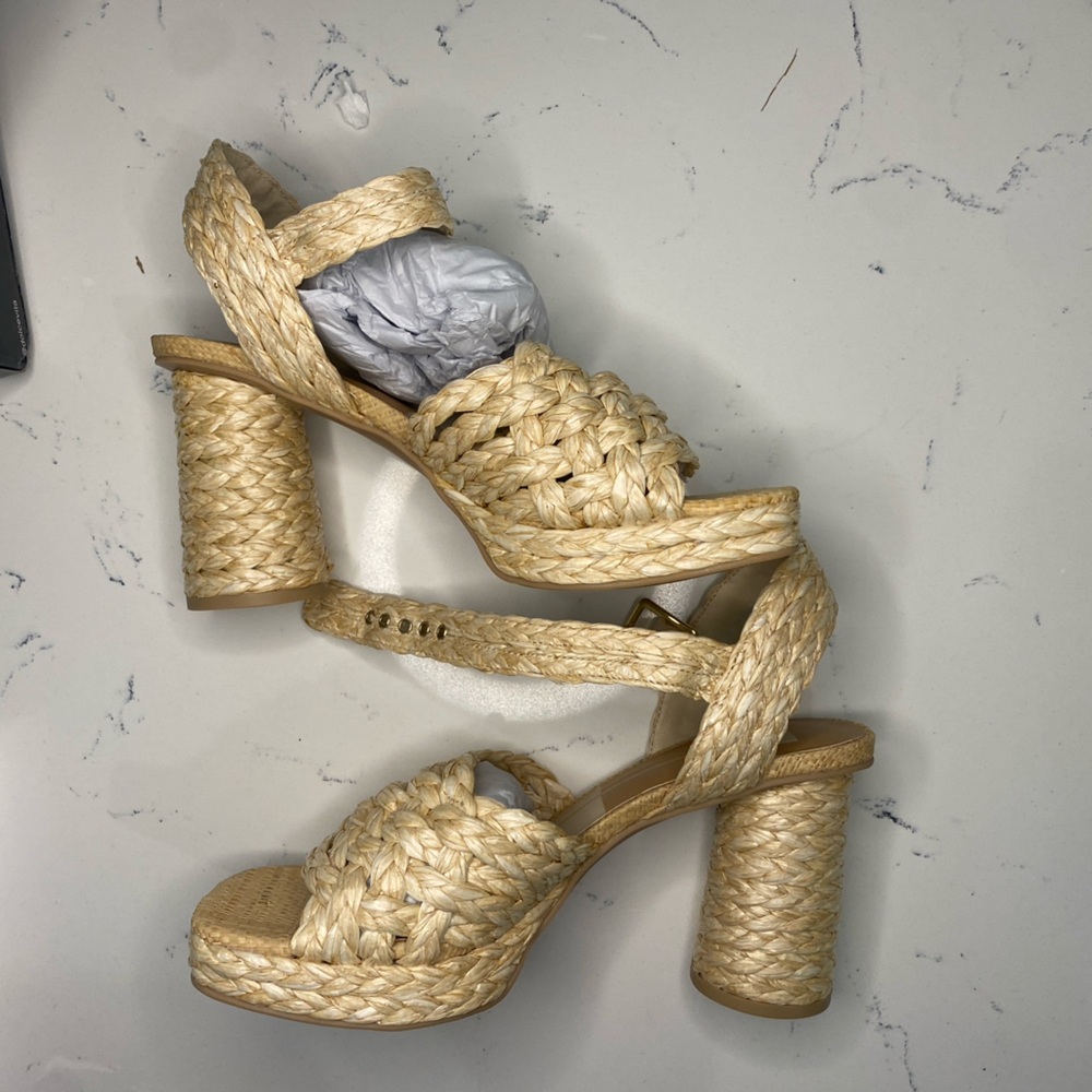 Dolce Vita Raffia Heels